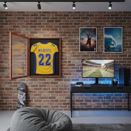 Sports jersey display - display, frame