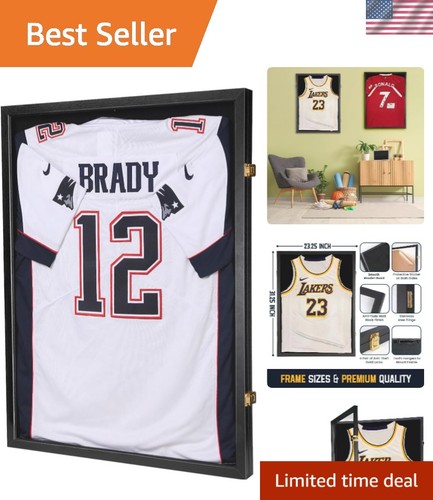 Jersey wooden frame display - wooden,