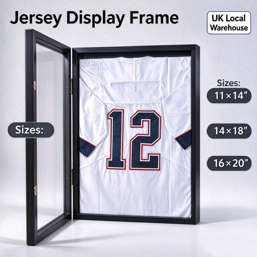 Football jersey display case - football,