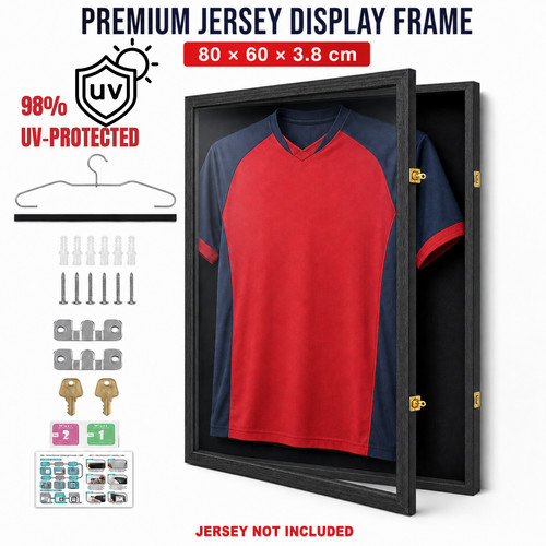 Jersey display frame - jersey,